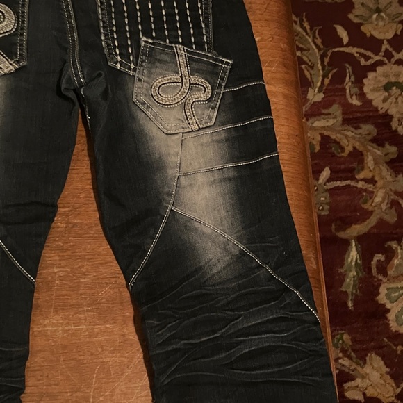 Authentic JRag Industry Famous Denim size 24 Dark Indigo - Picture 6 of 16